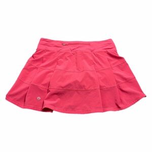 NWOT Lululemon Pace Rival Mid-Rise Skirt *Long 14” (Lip Gloss) Size 6